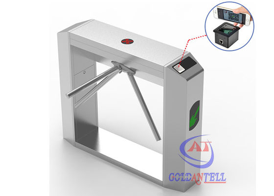 Torniquete de control de acceso NFC con código QR dual y guía LED, solución de alta precisión anti-colada
