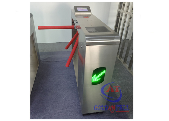 Barrera peatonal del LCD de la exhibición del torniquete de alta calidad del metro con el lector simbólico del aceptador y del BOLETO del rfid