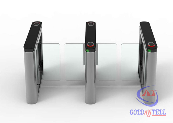 2.a puerta del sistema del boleto del código de barras, torniquete del golpe fuerte de las tarjetas del rfid, torniquete del control de acceso del oscilación para el parque marino