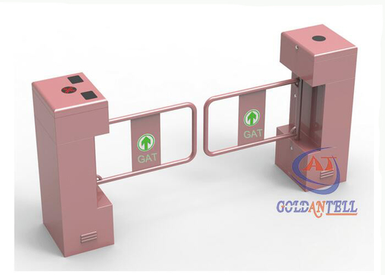 Torniquetes al aire libre del oscilación del control de acceso del grado de la prenda impermeable IP67, torniquete con el color pintado