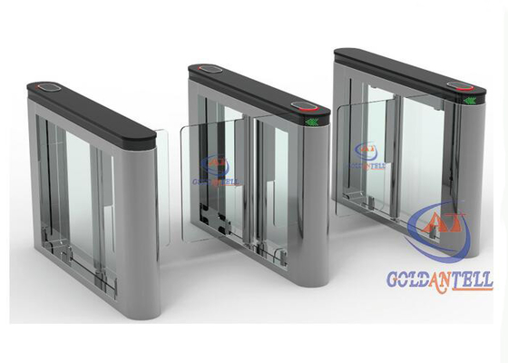 Puerta automática de la barrera del oscilación de la seguridad del acceso del paso para la estación de metro/el estadio/la universidad