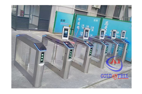 Turnostil de reconocimiento facial personalizado de 600-900 mm de carril para aplicaciones interiores y exteriores