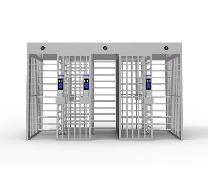 Tarjeta RFID para interiores y exteriores Biometría de reconocimiento facial Tres carriles giroscopio de altura completa