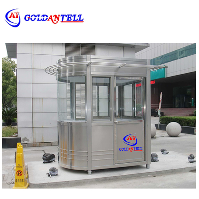Cabina de seguridad de acero inoxidable prefabricada