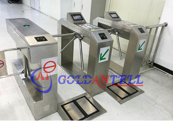 Stainless Steel 304 ESD Turnstile Gate with 24 Months Warranty and 1200*280*1000 mm Dimensions