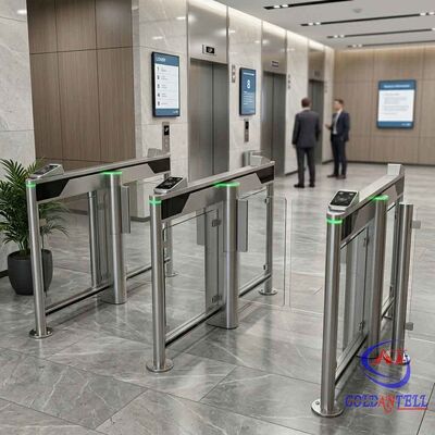 Prestige AI Face Recognition Full Height Barrier Automatic Speed Gate for Luxury Stadiums and Government Project Security