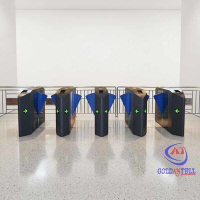 Entrada sin contacto Flap Barrera AI Acceso biométrico multimodal a la cara para el centro turístico digital y el ayuntamiento CE