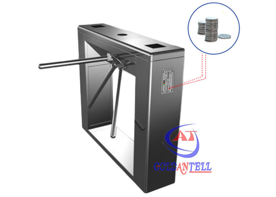 Puerta simbólica de la máquina del torniquete de la comunicación del TCP/IP de la media entrada de fichas de la altura