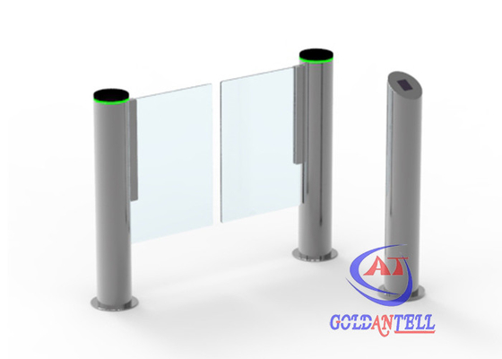 Sistema direccional de la puerta del pilar del torniquete de la puerta de la barrera del oscilación del código de Qr del peatón del BI para el gimnasio