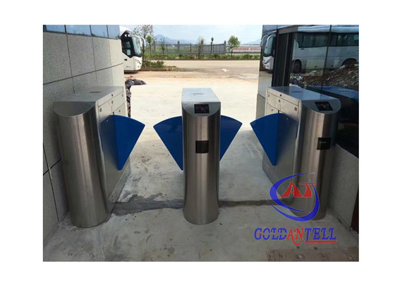 Cerradura portátil 304 SS de la puerta del torniquete de la seguridad de la media altura con el aceptador de las monedas de Rfid