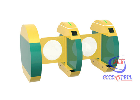 Torniquete biométrico elegante de la puerta de oscilación del lector de la guardería RFID