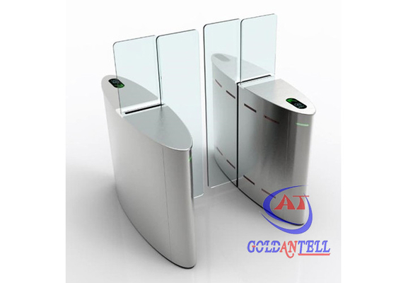 solución elegante sin contacto peatonal del sistema de la puerta de velocidad del torniquete/NFC del aeropuerto del Anti-chupar rueda para el metro