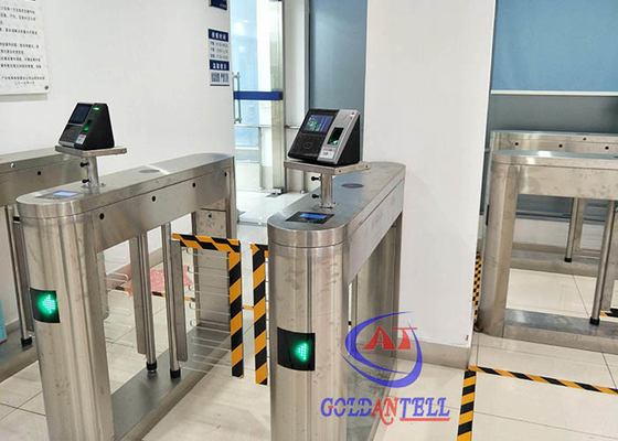 Alta puerta durable motorizada completa del torniquete de NFC de la seguridad con la pulsera para el autobús o el retrete