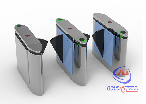 Chupar rueda anti de los sensores 0.6s de la aleta de la puerta retractable óptica de la barrera