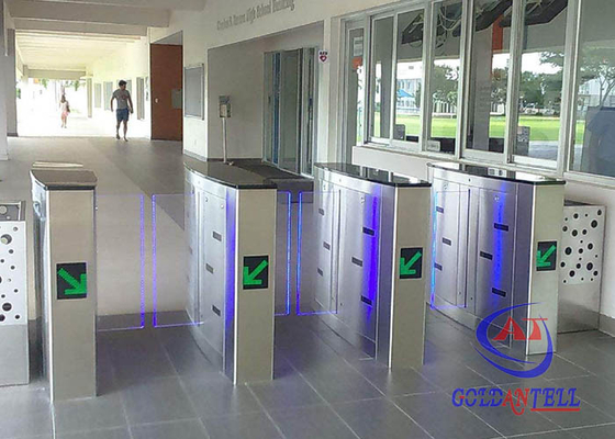 Puerta biométrica del torniquete del acceso de la desventaja del chupar rueda anti