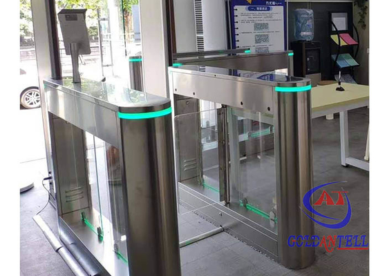puerta termal óptica del torniquete del oscilación de 900m m para el gimnasio