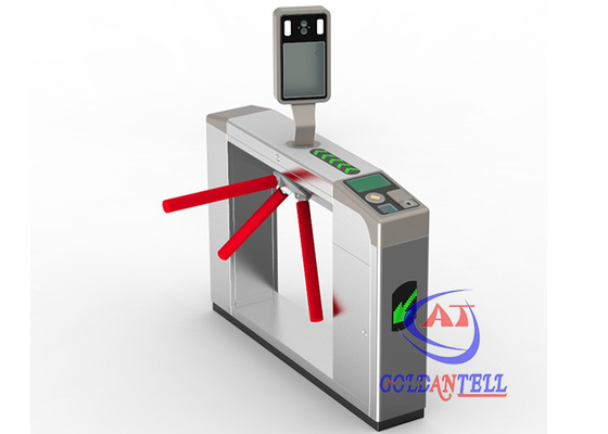Puerta biométrica direccional del torniquete del trípode de la cara SS304 del BI
