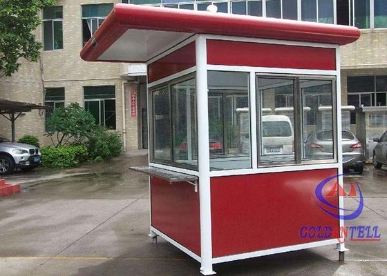 Caja de centinela prefabricada impermeable portátil de la cabina de 2 personas