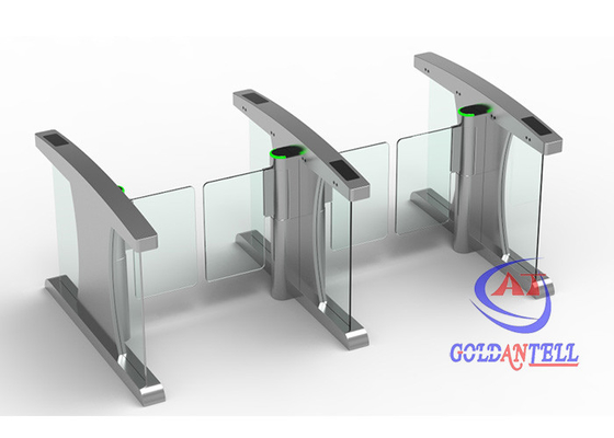 El escáner biométrico SS se dobla puerta del torniquete de Speedlane de los canales