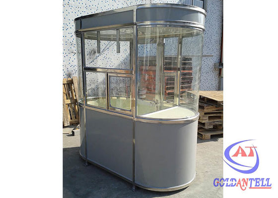 Flexible Layout Steel 40Ft Prefab Security Kiosk House