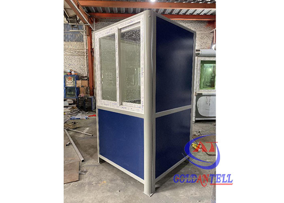 La casa modular de alta calidad de China aprisa monta casas prefabricadas de acero inoxidables del guardia de seguridad de los hogares del envase pequeñas