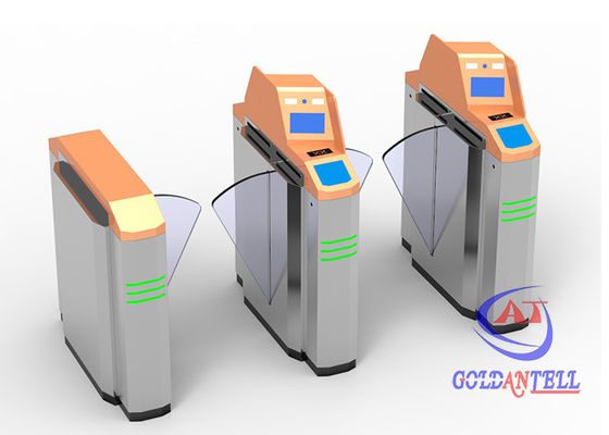 SUS304 CE certificado tarjeta RFID deslizamiento de 600 mm ancho de código de barras de reconocimiento giradiscos