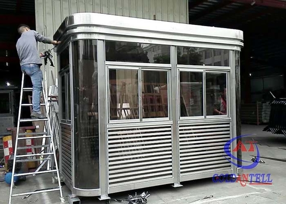 Frontera modular prefabricada de la caja de centinela del refugio de Shack Military Truck del guardia