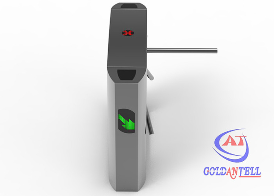 CE semi automático de las puertas de seguridad del trípode de la alarma del chupar rueda aprobado