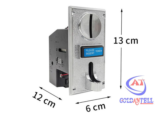 sistema multi programable de la colección del selector de la moneda de la CPU del torniquete de fichas de 18m m