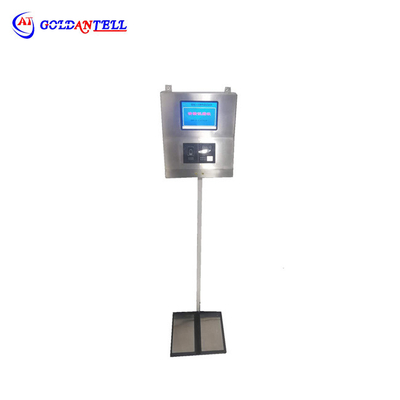 Probador estático anti de acero inoxidable de la correa para la muñeca del Esd de la herramienta del inspector de la puerta de 304 ESD