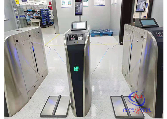 Torniquete inteligente de la puerta de velocidad de la puerta SUS304 Esd de 12VDC ESD