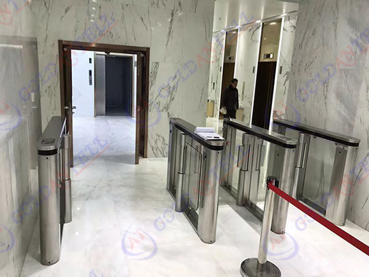 Paso amplio automático completo del torniquete los 90CM del RFID para la seguridad