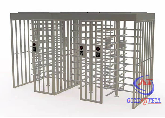 La puerta electrónica peatonal SUS304 de la barrera gira el torniquete lleno de la altura