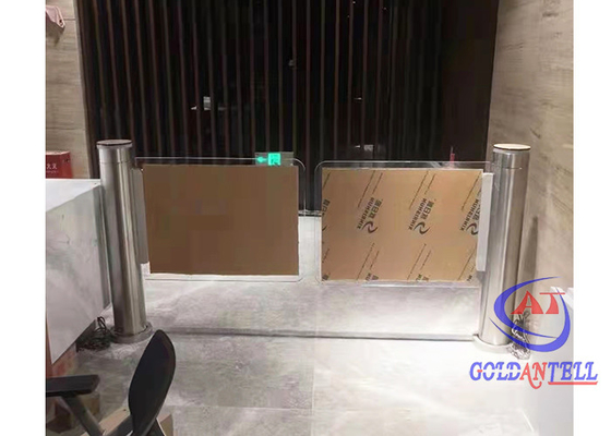 Silla de ruedas perjudicada ayuda bidireccional de la puerta 1.1meter del torniquete del control de acceso