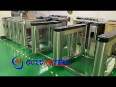 GAT-686 torniquete giratorio con lector de tarjetas con doble huella digital