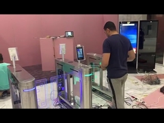 GAT-660 Lector de tarjetas RFID Puerta de barrera oscilante con lector de cara