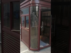 GT37-(58s) - Moderno portable de seguridad al aire libre Casa de vigilancia de seguridad para climas extremos