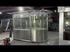 GT89 Casa de boletos/caja de guardia de acero inoxidable