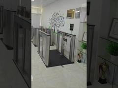 Alta seguridad 304 SS Anticorcho Bajo Ruido Reconocimiento Facial Puerta E para Edificios Públicos