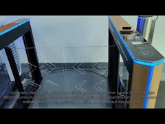 Diseño único con cámara incorporada y Android 8 pulgadas de reconocimiento facial Puerta deslizante de alta velocidad