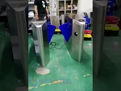 GAT-201 Sensores IR Barrera de colgaje automático Puertas de deflector de girasol con sistema de control de acceso