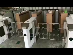 GAT-603 Acero inoxidable impermeable doble carril barrera de oscilación girosilla anti colisión