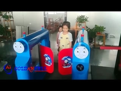 Puerta de barrera giratoria de jardín de infantes 600 - 900 mm Ancho de paso ajustable en dos direcciones