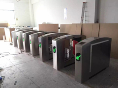 GAT-221 bi-direccional de media altura de seguridad de la tapa del torniquete puerta de acceso lector de tarjetas