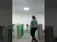 Alta seguridad Sistemas automáticos rápidos Puertas de velocidad interiores y exteriores Control de peatones de gran paso